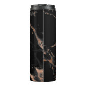 Bouteilles Isothermes Noir et culbuteur de marbre d'or (Dos)