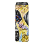 Bouteilles Isothermes Noir funky Labrador (Dos)