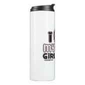 Bouteilles Isothermes noir i luv 1 (Tourné sur la gauche)