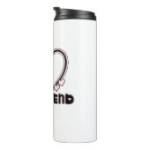 Bouteilles Isothermes noir i luv 1 (Tourné sur la droite)