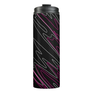 Bouteilles Isothermes Noir marbré rose