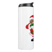 Bouteilles Isothermes noir santa claus (Tourné sur la gauche)