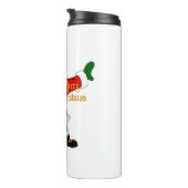 Bouteilles Isothermes noir santa claus (Tourné sur la droite)