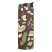 Bouteilles Isothermes Noix De Pistache : Noir Tirée À La Main Et Sans Co (Tourné sur la gauche)