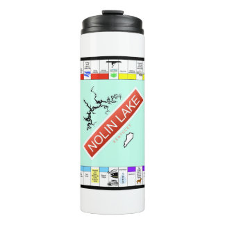 Bouteilles Isothermes Nolin Lake Game Board Tumbler