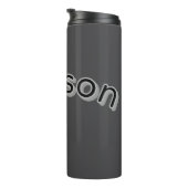 Bouteilles Isothermes Nom de garçon Jackson, (Tourné sur la droite)