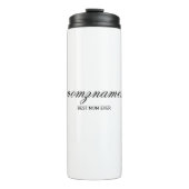 Bouteilles Isothermes Nom de la calligraphie personnalisée de la meilleu (Devant)