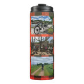 Bouteilles Isothermes Nom de la plaque de bison et tombeur thermique pho (Devant)