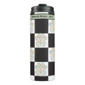 Bouteilles Isothermes Nom du tableau de contrôle d'empreintes vétérinair (Devant)