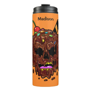 Bouteilles Isothermes Nom et couleur personnalisés Crème glacée Tumbler