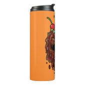 Bouteilles Isothermes Nom et couleur personnalisés Crème glacée Tumbler  (Tourné sur la gauche)