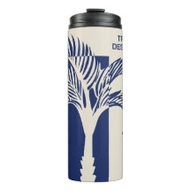 Nom et texte personnalisés Arbre à palmiers tropic