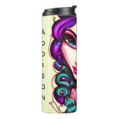 Bouteilles Isothermes Nom Fille Whimsical Artistic Thermal Tumbler (Tourné sur la gauche)