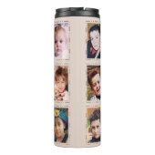 Bouteilles Isothermes Nom initial personnalisé 6 photos (Dos)