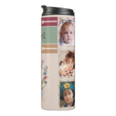 Bouteilles Isothermes Nom initial personnalisé 6 photos (Tourné sur la droite)