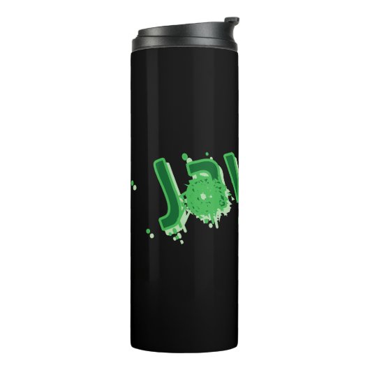 Bouteilles Isothermes Nom Jayden Vert, (Tourné sur la gauche)