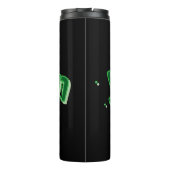 Bouteilles Isothermes Nom Jayden Vert, (Dos)