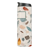 Bouteilles Isothermes Nom, Lrg Verre Chips Mosaïque Terrazzo Motif 12oz (Tourné sur la droite)