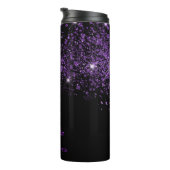 Bouteilles Isothermes Nom monogramme de poussière de parties scintillant (Tourné sur la droite)