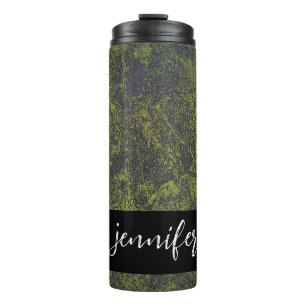 Bouteilles Isothermes Nom personnalisable texture de grunge Abstraite