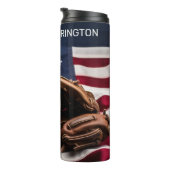 Bouteilles Isothermes Nom personnalisé American Baseball (Tourné sur la droite)