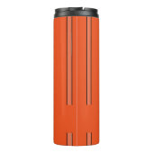 Bouteilles Isothermes Nom personnalisé bandes orange (Dos)