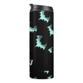 Bouteilles Isothermes Nom personnalisé Bats bleus (Tourné sur la droite)