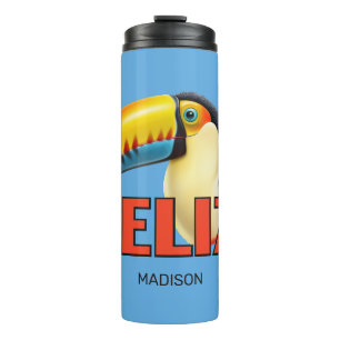 Bouteilles Isothermes Nom personnalisé BELIZE Toucan