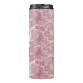 Bouteilles Isothermes Nom personnalisé Cheval rose pâle Thème (Dos)