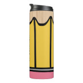 Bouteilles Isothermes Nom personnalisé Crayon cadeau de l'enseignant de  (Tourné sur la droite)