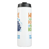 Bouteilles Isothermes Nom personnalisé / Croisière texte (Devant)