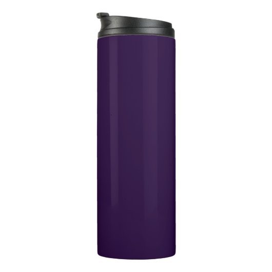 Bouteilles Isothermes Nom personnalisé de script simple violet (Tourné sur la droite)