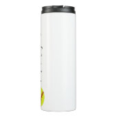 Bouteilles Isothermes Nom personnalisé du softball mignon (Dos)