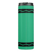 Bouteilles Isothermes Nom personnalisé Green Crayon Travel Mug Buisson T (Dos)