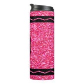 Bouteilles Isothermes Nom personnalisé Hot rose Parties scintillant Cray (Tourné sur la droite)