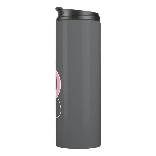 Bouteilles Isothermes Nom personnalisé initiales Fille (Tourné sur la droite)