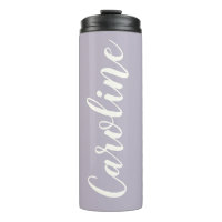 Nom personnalisé Lavender Bridal Party cadeau