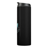 Bouteilles Isothermes Nom personnalisé Lotus - [NOM] Brille (Tourné sur la droite)