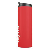 Bouteilles Isothermes Nom Personnalisé Moderne Simple Et Branché (Tourné sur la droite)