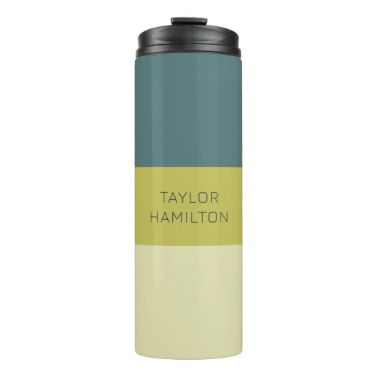 Bouteilles Isothermes Nom Personnalisé Moderne Simple Et Branché (Devant)