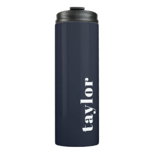 Bouteilles Isothermes Nom Personnalisé Moderne Simple Et Branché