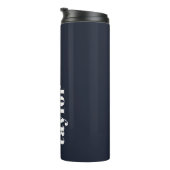 Bouteilles Isothermes Nom Personnalisé Moderne Simple Et Branché (Tourné sur la droite)