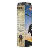 Bouteilles Isothermes Nom personnalisé Société Lineman (Dos)