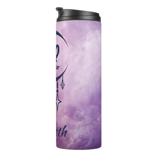 Bouteilles Isothermes Nom personnalisé Virgo Zodiac (Tourné sur la droite)