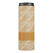 Bouteilles Isothermes Nom personnalisé Voyage Boho moderne géométrique (Dos)