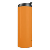 Bouteilles Isothermes Nom sur Orange Matching Design 12oz (Tourné sur la gauche)