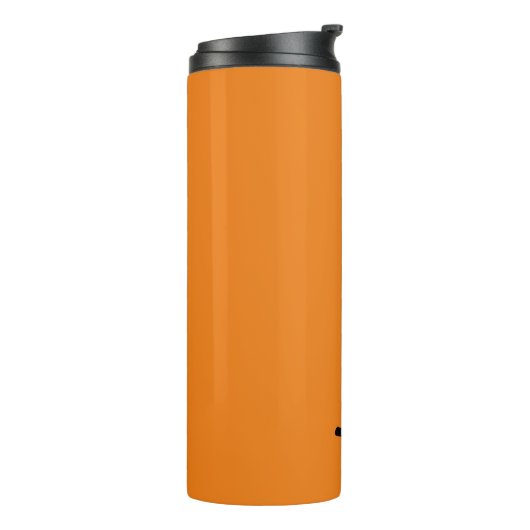 Bouteilles Isothermes Nom sur Orange Matching Design 12oz (Tourné sur la gauche)