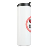 Bouteilles Isothermes Non Au Racisme | Slogan anti-racisme (Tourné sur la gauche)