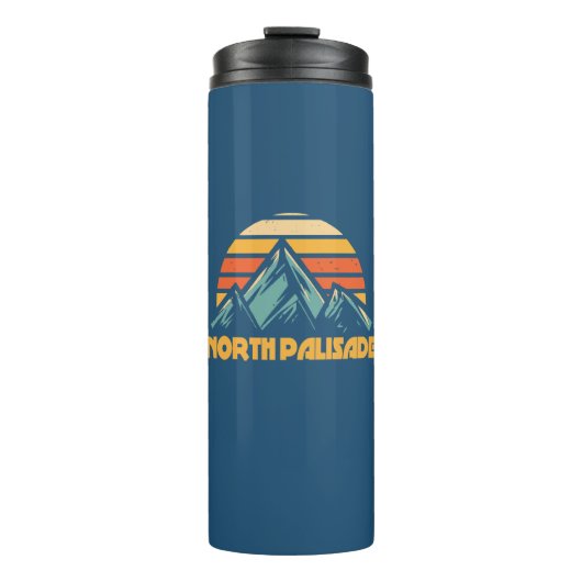 Bouteilles Isothermes North Palisade California Retro Turquoise (Devant)