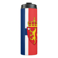 Norvège Travel Mug, drapeau patriotique norvégien